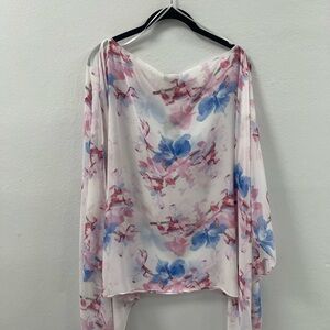 Vince Camuto: Floral Chiffon Women's Top